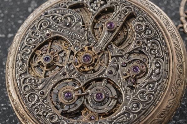 Restored 1920s Elgin pocket watch with ornate engraving